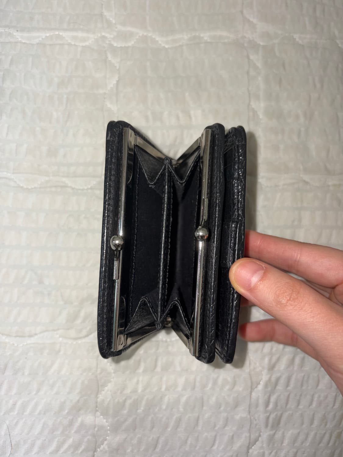 비비안웨스트우드 블랙 반지갑 동전지갑 상품이미지3