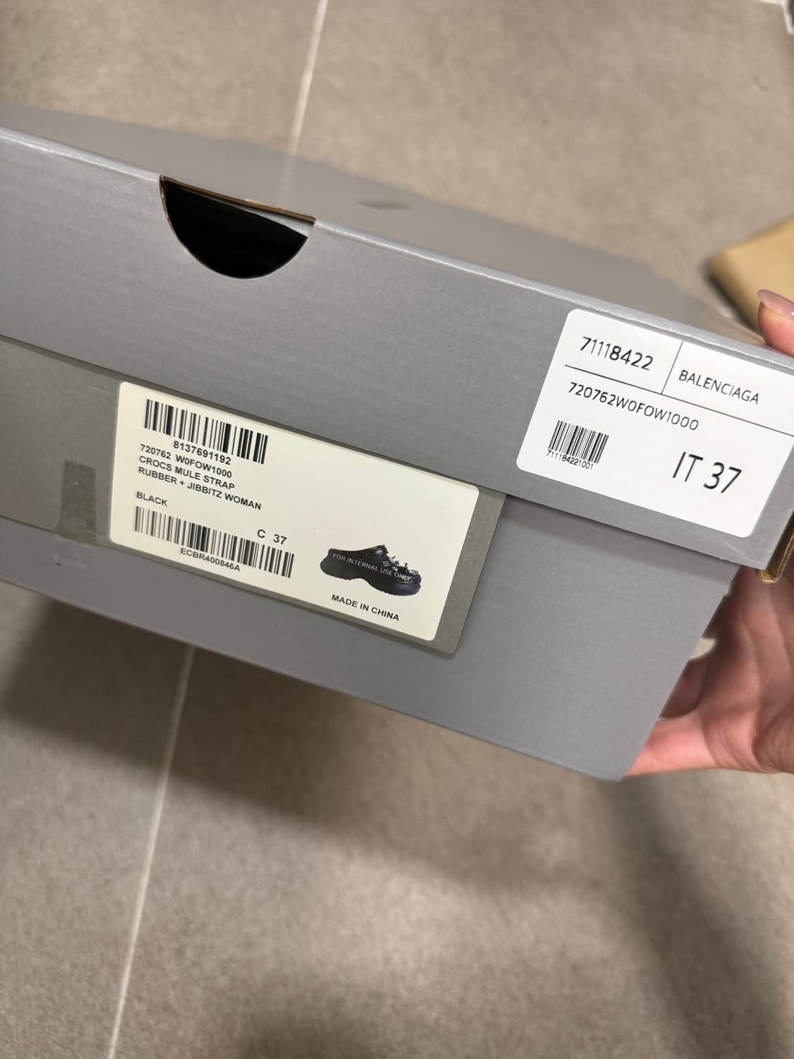 발렌시아가 크록스 지비츠 뮬 상품이미지5