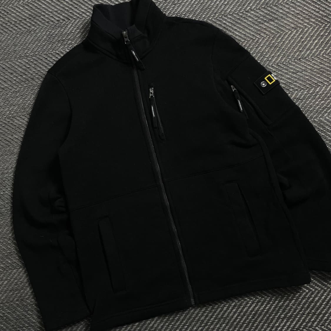 네셔널지오그래픽 와펜 니트 집업 자켓 y 4065 상품이미지2