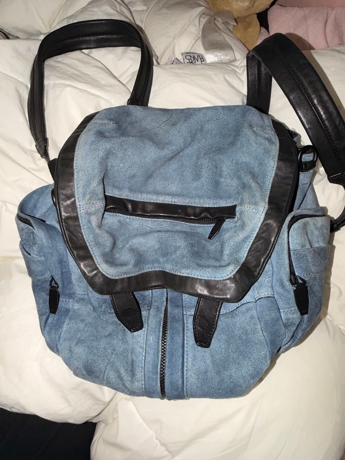 알렉산더왕 마르티 스웨이드 백팩 상품이미지1