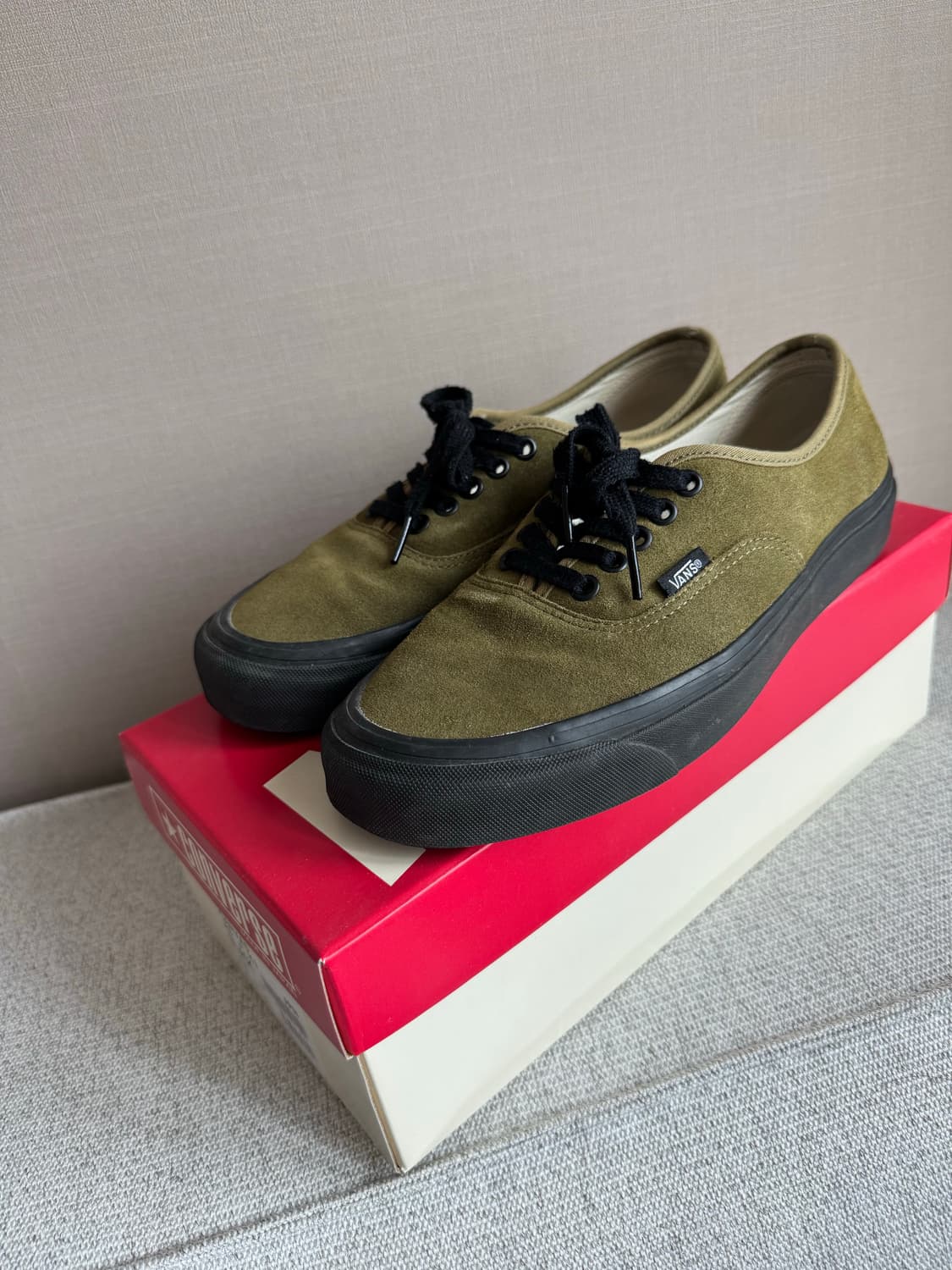 [Vans] 반스 어센틱 스웨이드 애너하임 스타일 44_올리브(270) 상품이미지2