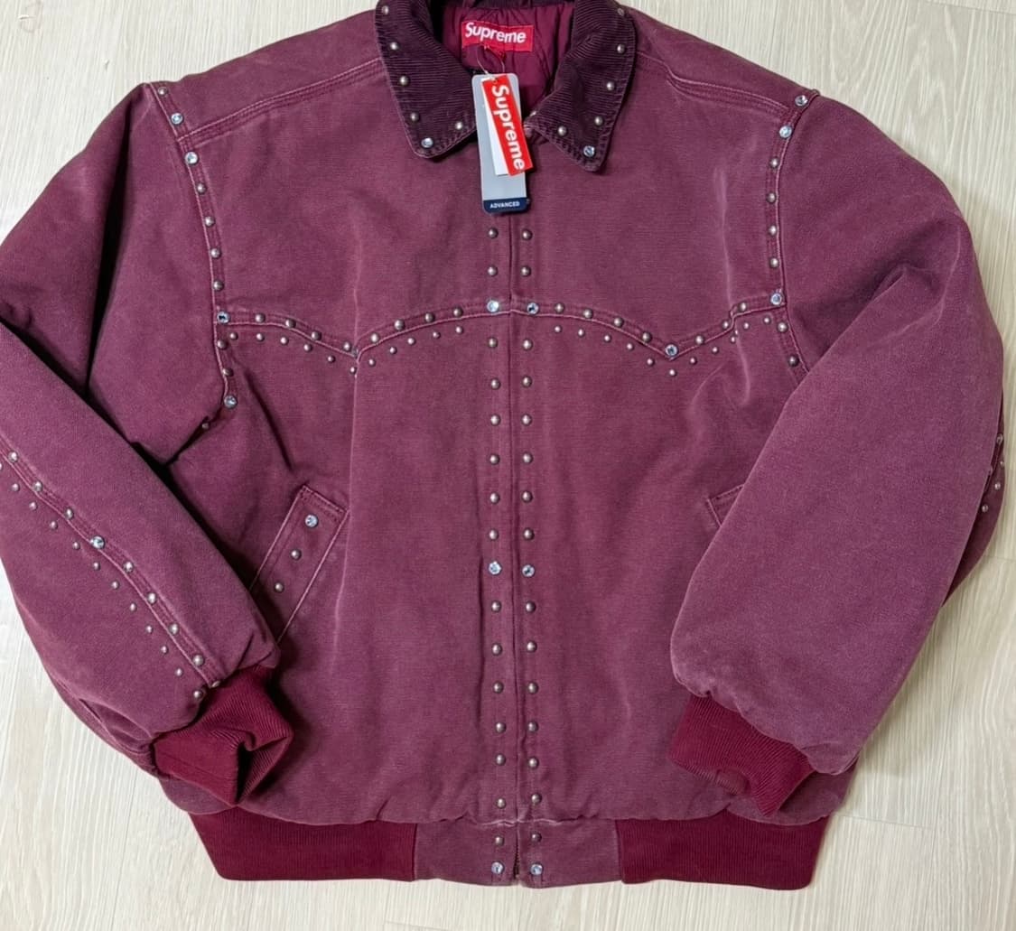 [M] supreme bb simon studded work jacket 상품이미지2