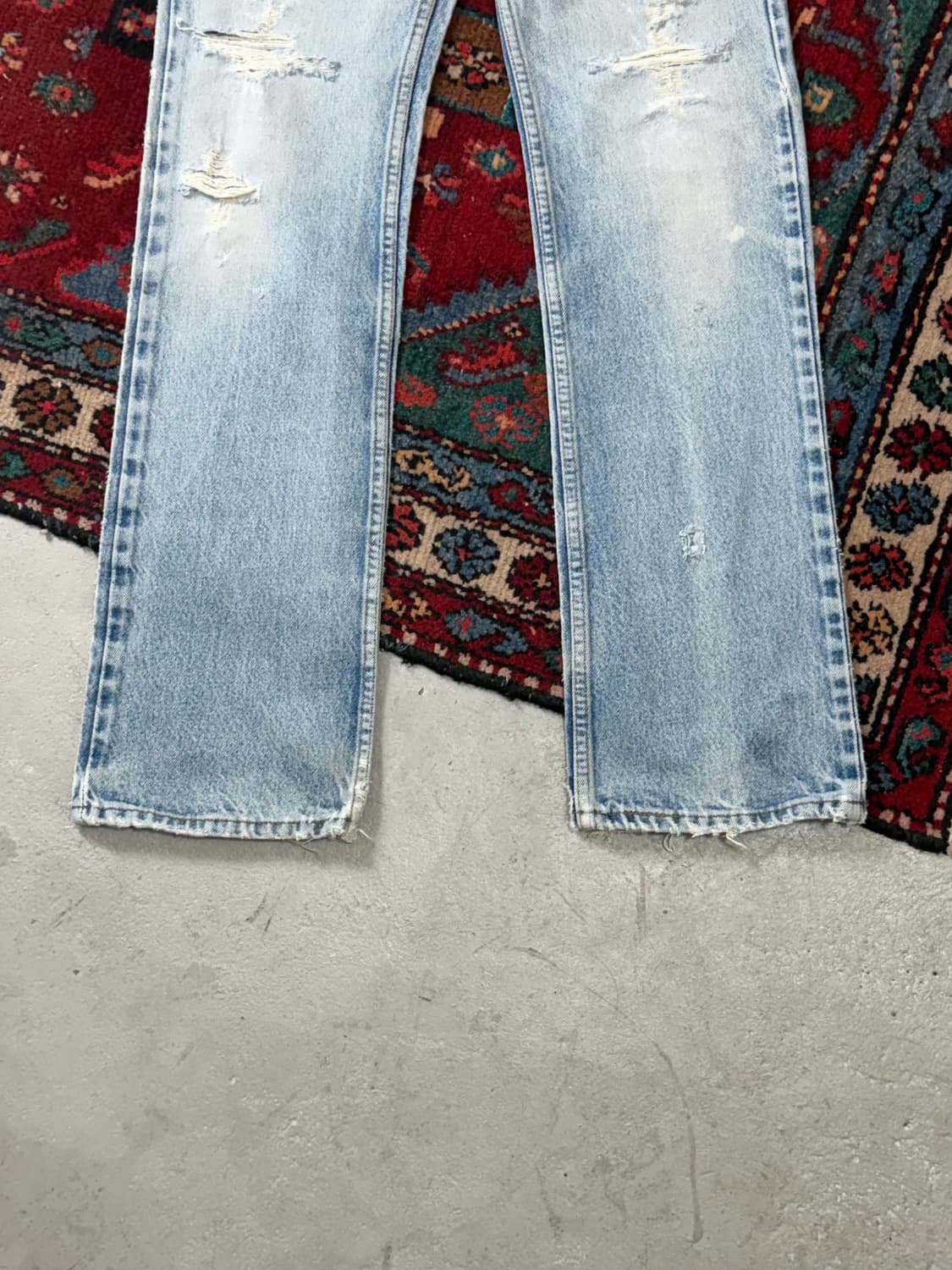 90's USA 빈티지 리바이스 517 오렌지탭 부츠컷 상품이미지7