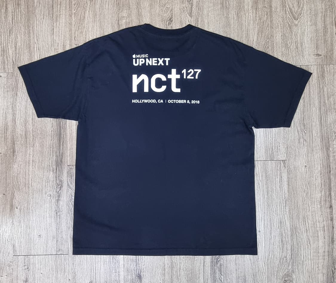 NCT127 애플뮤직 업 넥스트 이벤트 반팔 XL _ 남성 상품이미지5