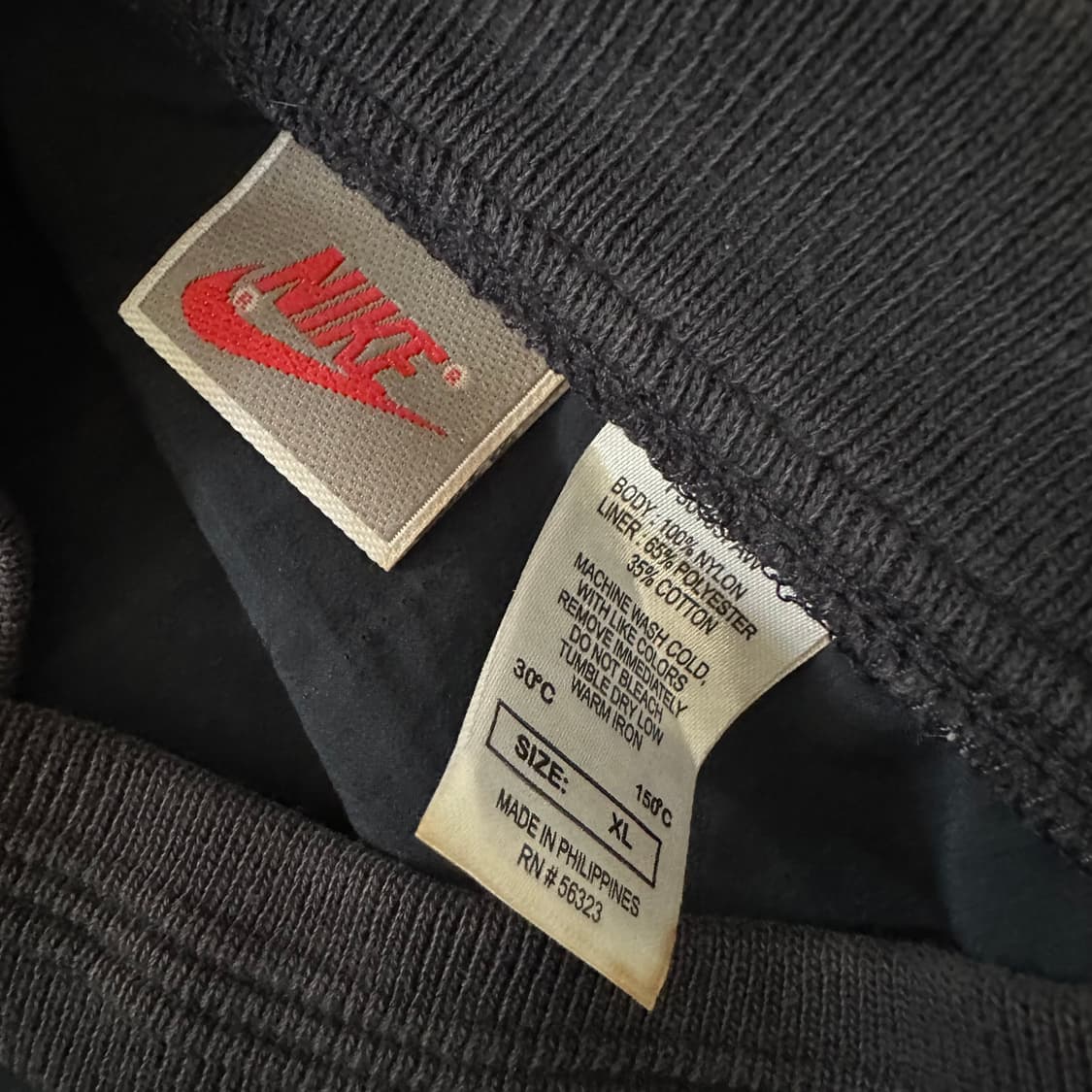 90‘s 나이키 nike 빅로고 올드스쿨 웜업 상품이미지5