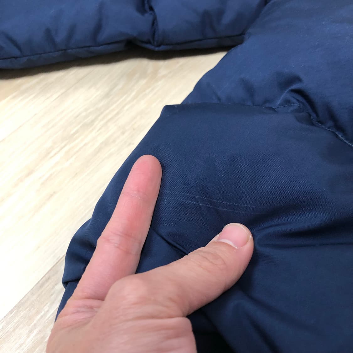 (XXL) 폴로 랄프로렌 POLO 덕다운 후드 디테쳐블 네이비 푸퍼 패딩 상품이미지9