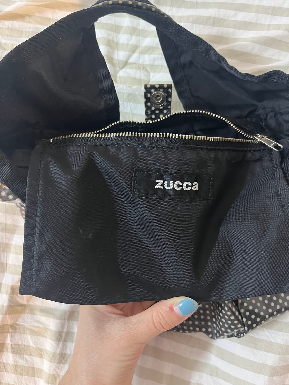 ZUCCA dot pvc gyoza bag 상품이미지10