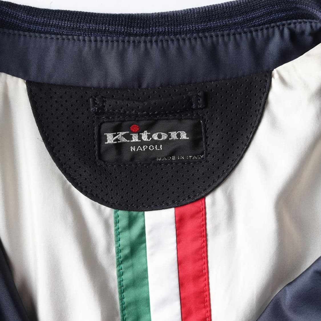 [M]키톤 실크100% 네이비 블레이저 자켓 싱글브레스티드재킷
 상품이미지6