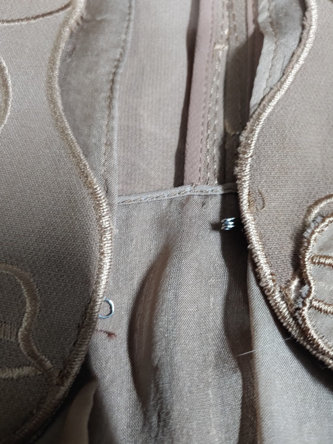 오브제 강진영  플라워 자수 자켓 브라운 66 상품이미지6