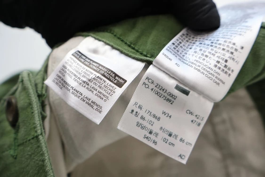 Levi's Green Cargo Shorts 상품이미지8