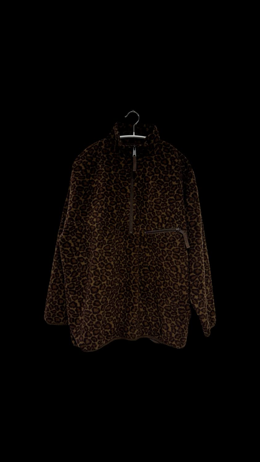 센스 오브 플레이스 레오파드 후리스 상품이미지1