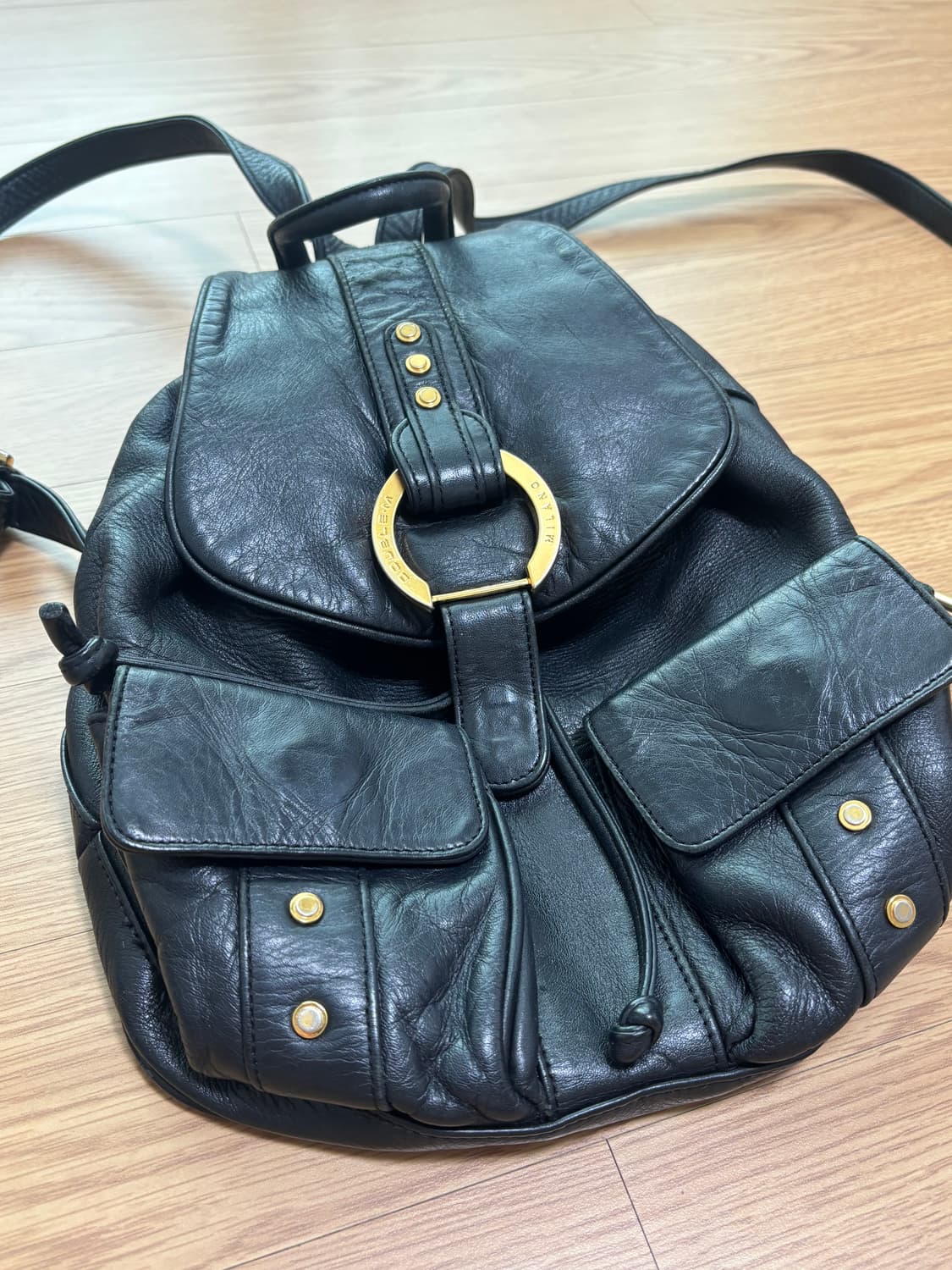 리얼레더 가죽 백팩 상품이미지2