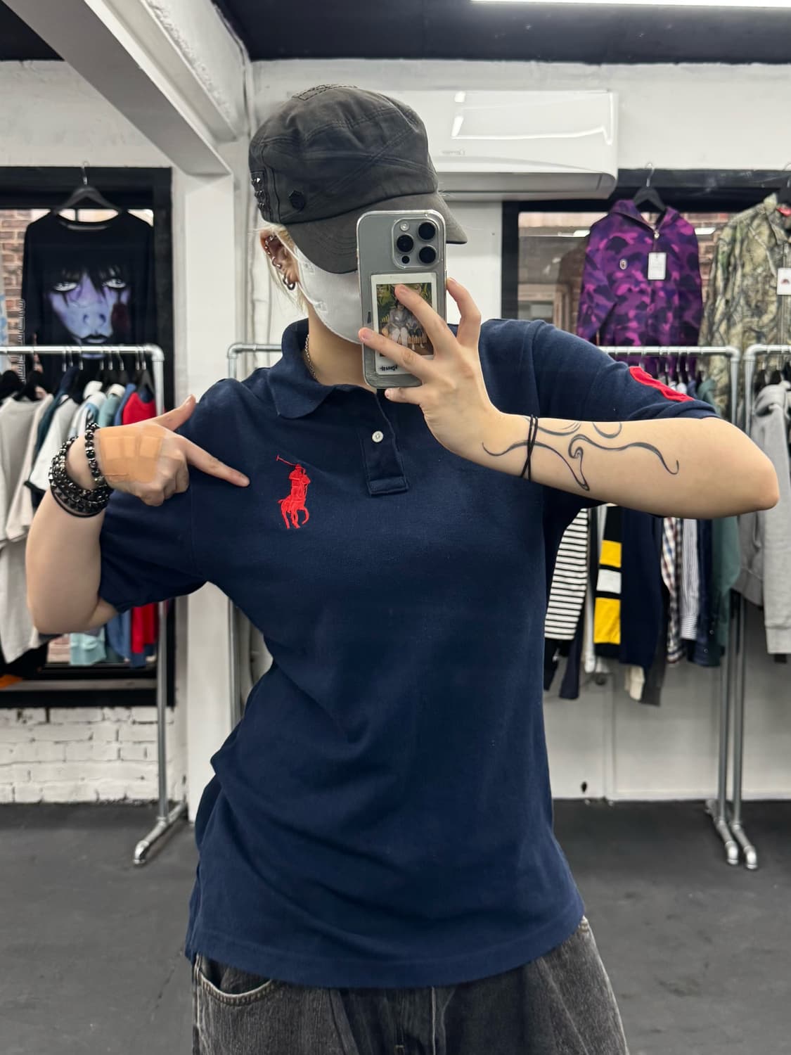 폴로 랄프로렌 레드 빅포니 PK 티셔츠 상품이미지3