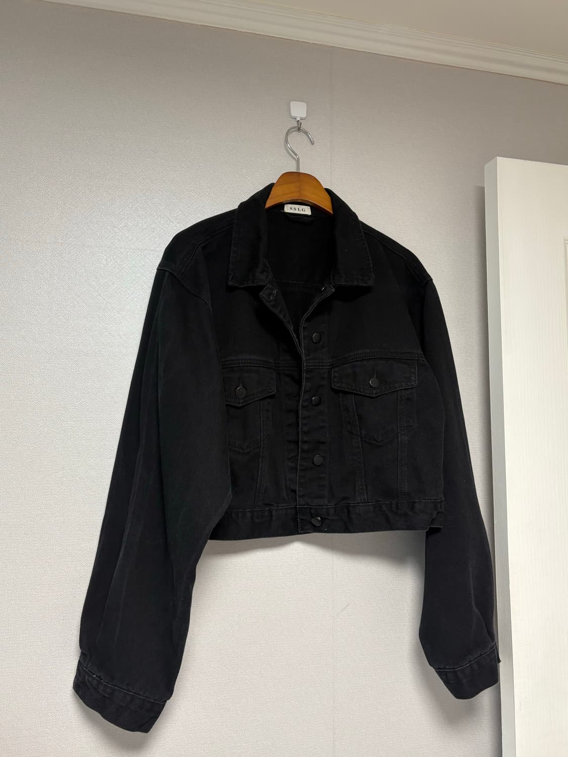 흑청자켓 블랙데님자켓 블랙자켓 청자켓 상품이미지5