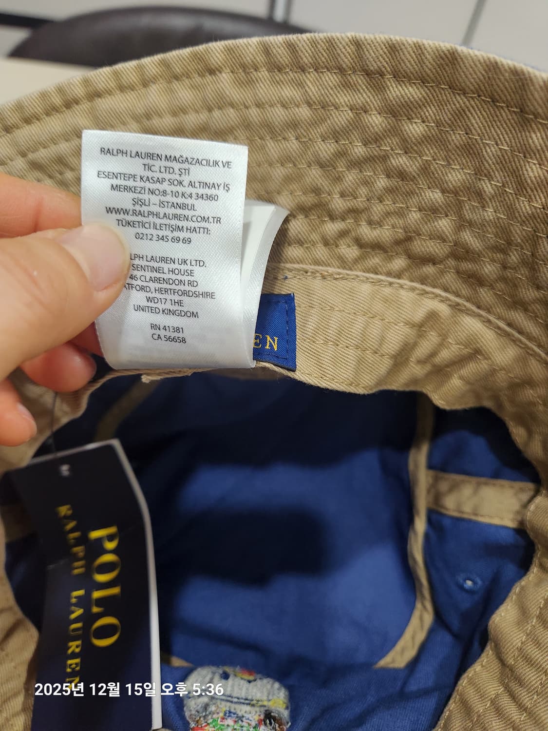 (새상품정품인증)폴로랄프로렌 곰돌이 버킷햇 상품이미지7