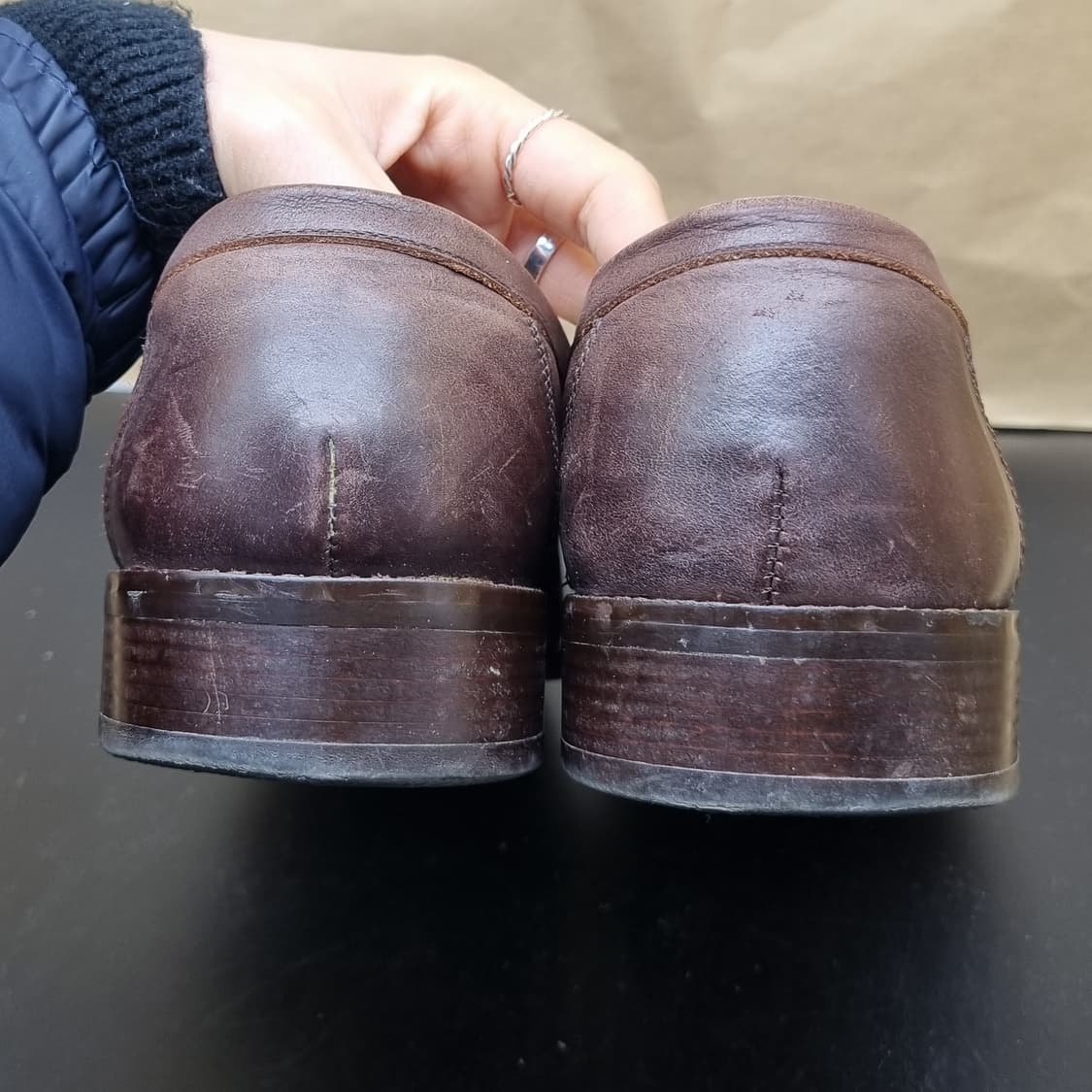 슈스토리 남성로퍼 실사이즈280 상품이미지4