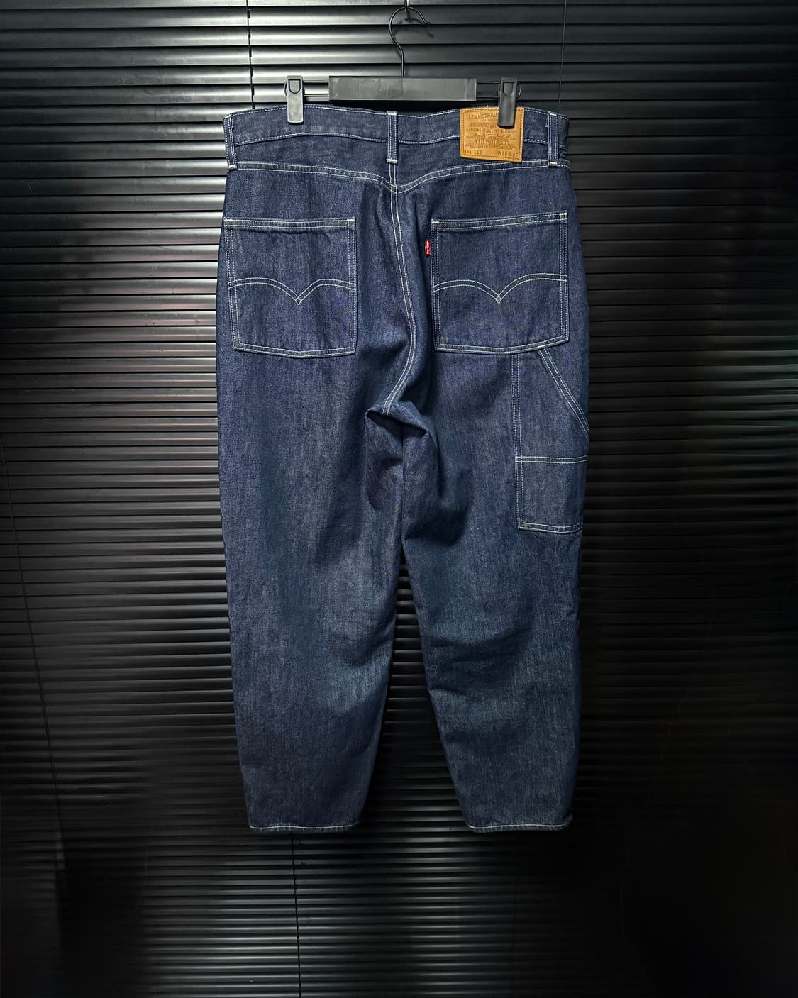 리바이스 562 진청 데님 릴렉스드 벌룬 테이퍼드 카팬더 워크 36 상품이미지4