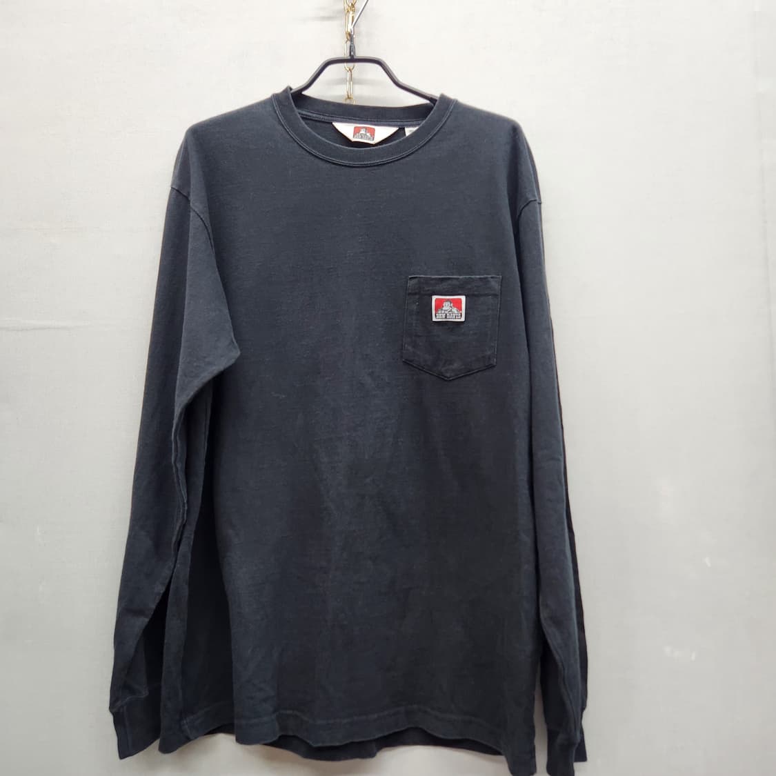 벤 데이비스 로고 원포켓 긴팔 롱슬리브 L(L) 상품이미지1