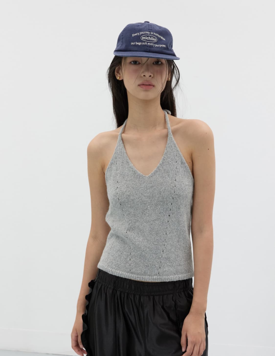 미치코런던 러플 가디건 S 상품이미지3