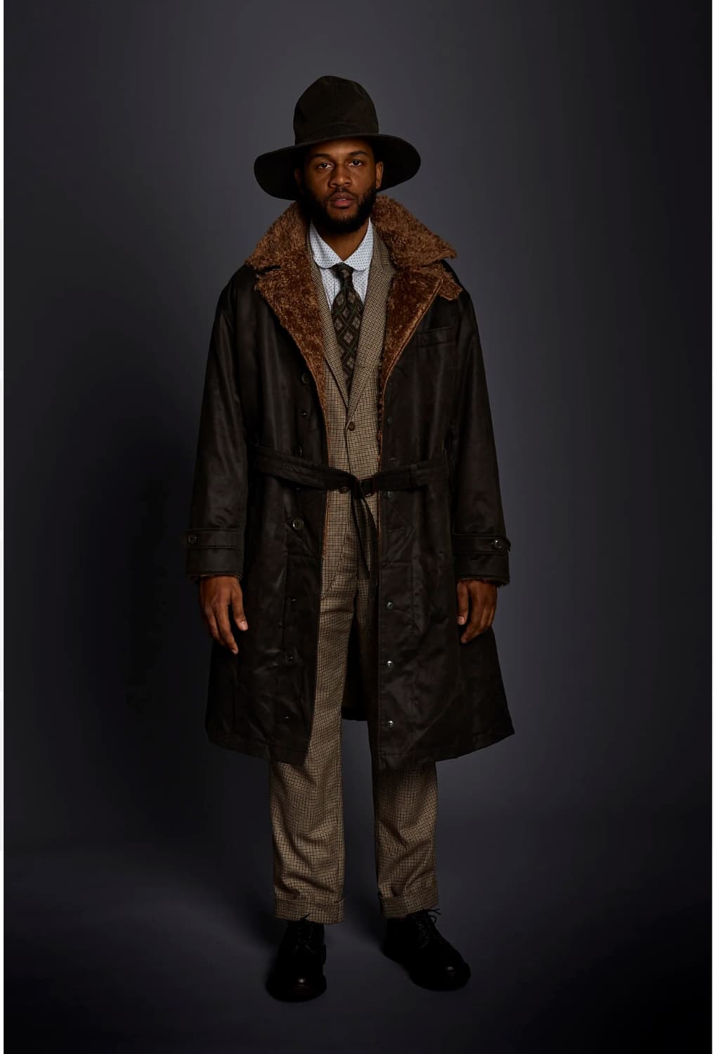 20fw 엔지니어드가먼츠 Storm coat Dark Olive (S) 상품이미지5