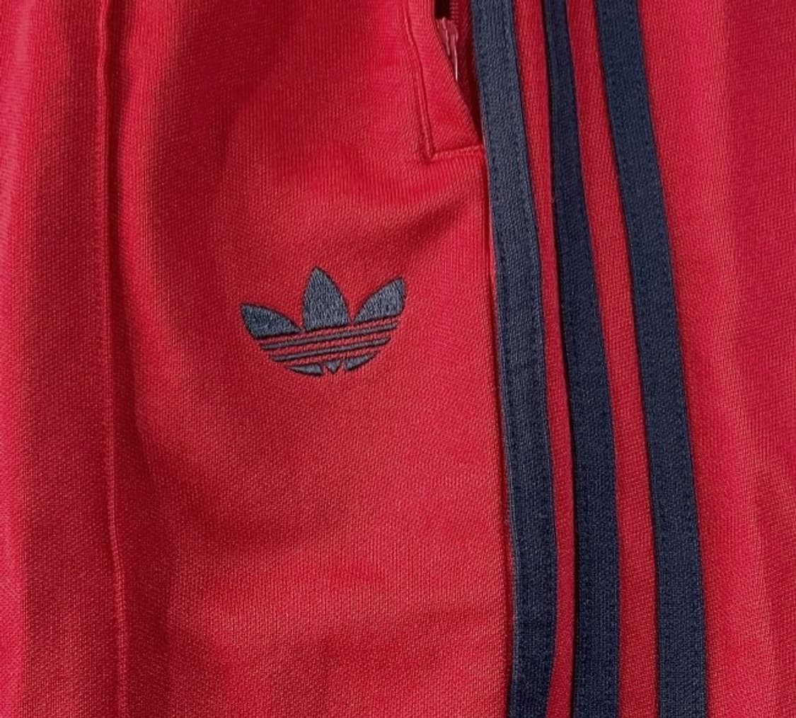 아디다스 파이어버드 버건디 네이비 트레이닝바지 29~32인치 상품이미지2