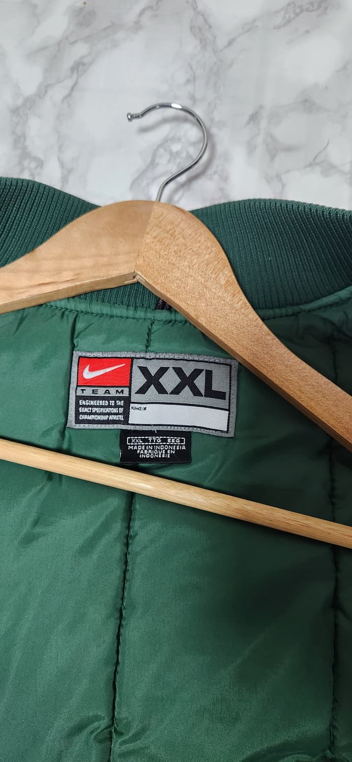 3XL 나이키 MSU 스파르탄 스타디움 바시티 딤그린 자켓 상품이미지7