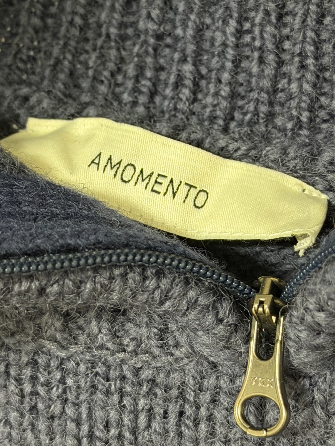 아모멘토 하프집업니트 L사이즈 상품이미지3