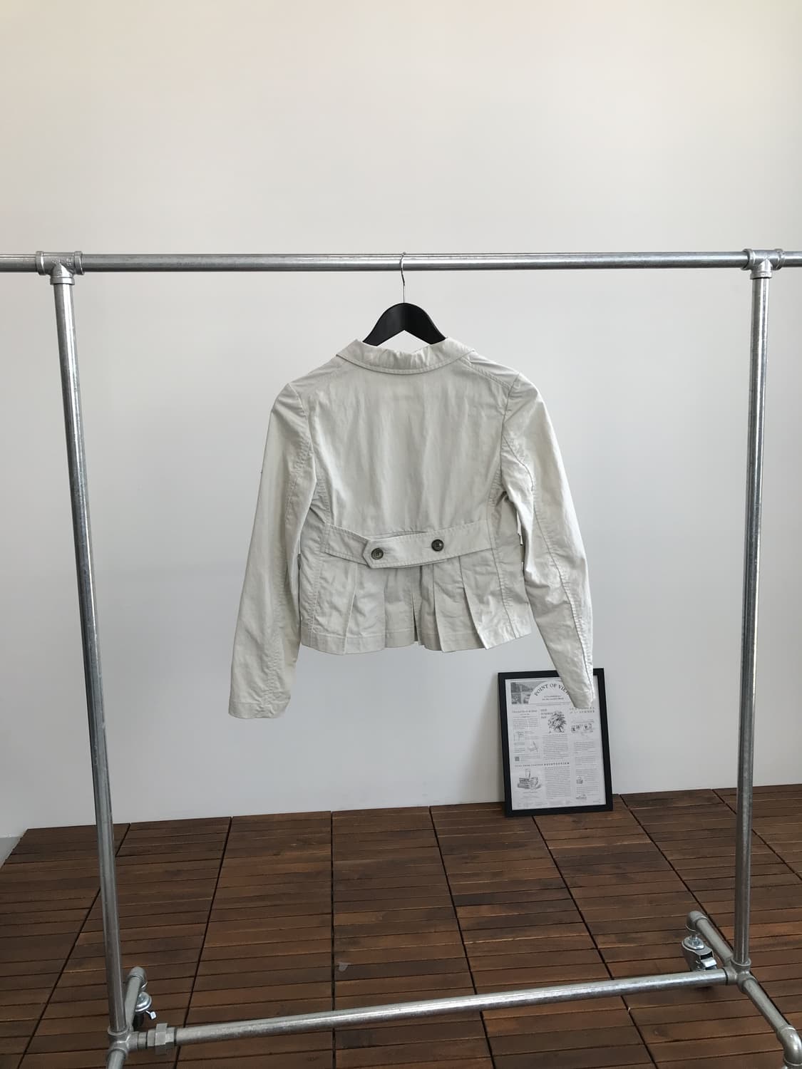 'MARNI' Ivory Button-Down Short Jacket 상품이미지2