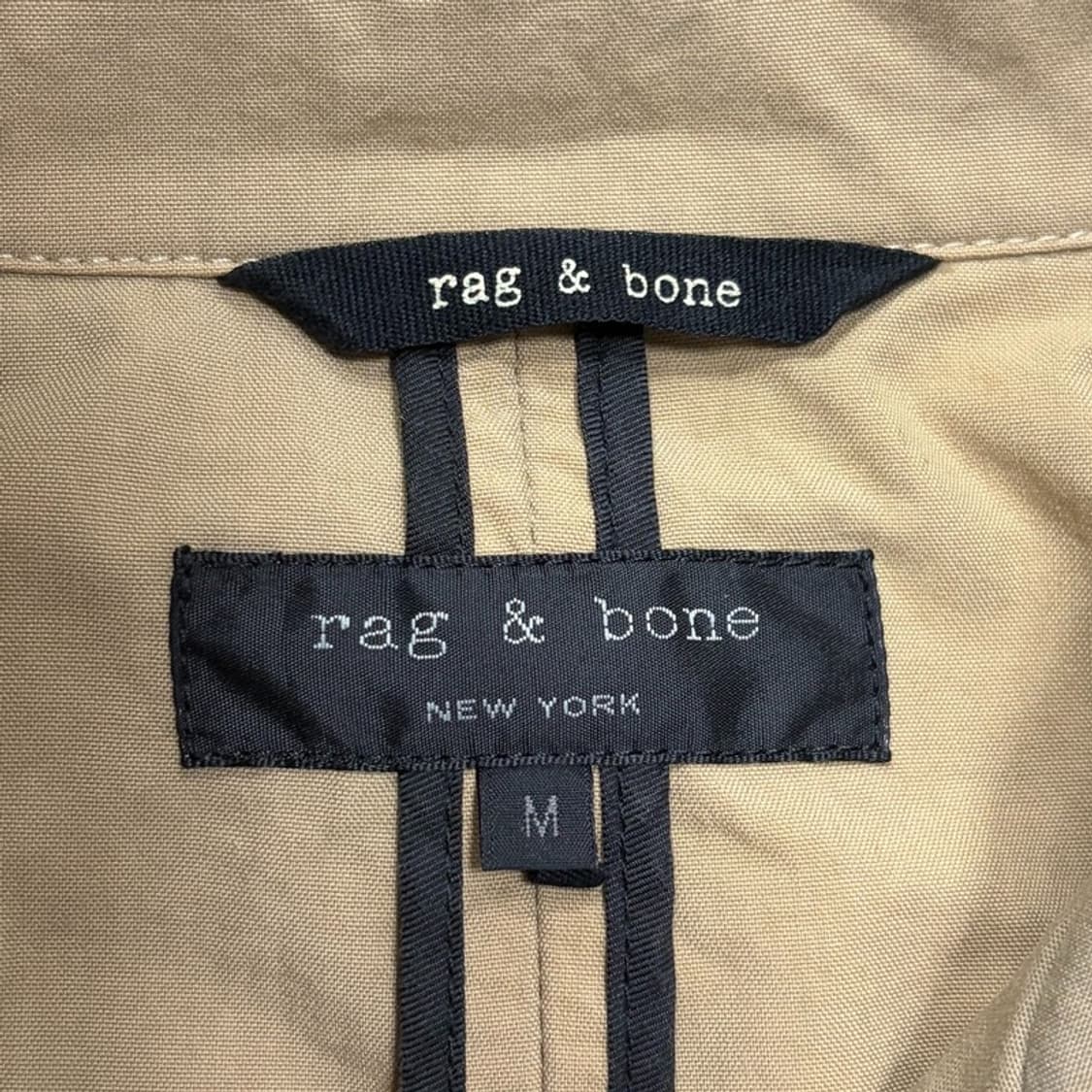 rag&bone 레더 슬리브 트렌치 코트 v1936 상품이미지7