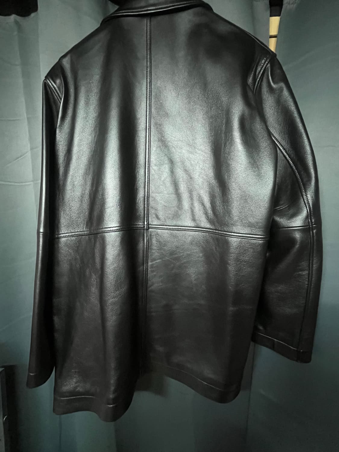 셔터 이탈리안 램스킨 레더자켓(s) 상품이미지4