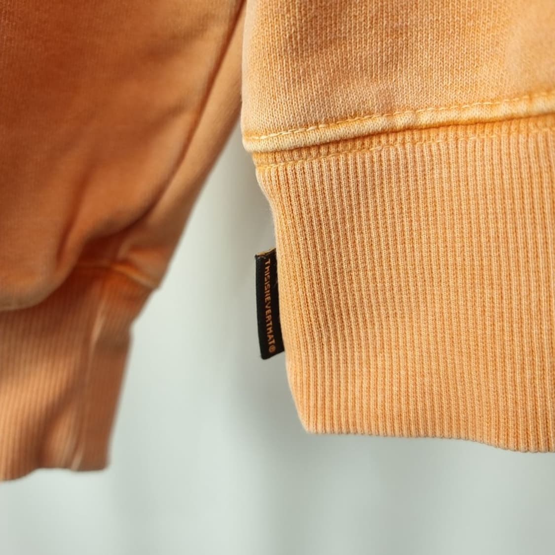 [디스이즈네버댓] 빅로고 자수 빈티지 워시드 맨투맨 M18761 상품이미지6