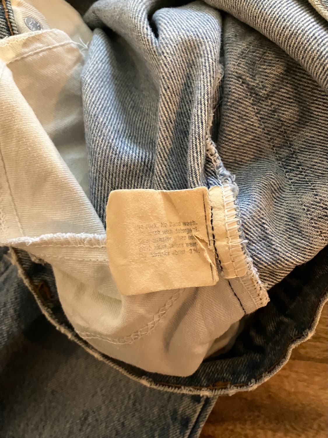 80s USA 빈티지 리바이스 517 부츠컷 데님 팬츠 상품이미지9