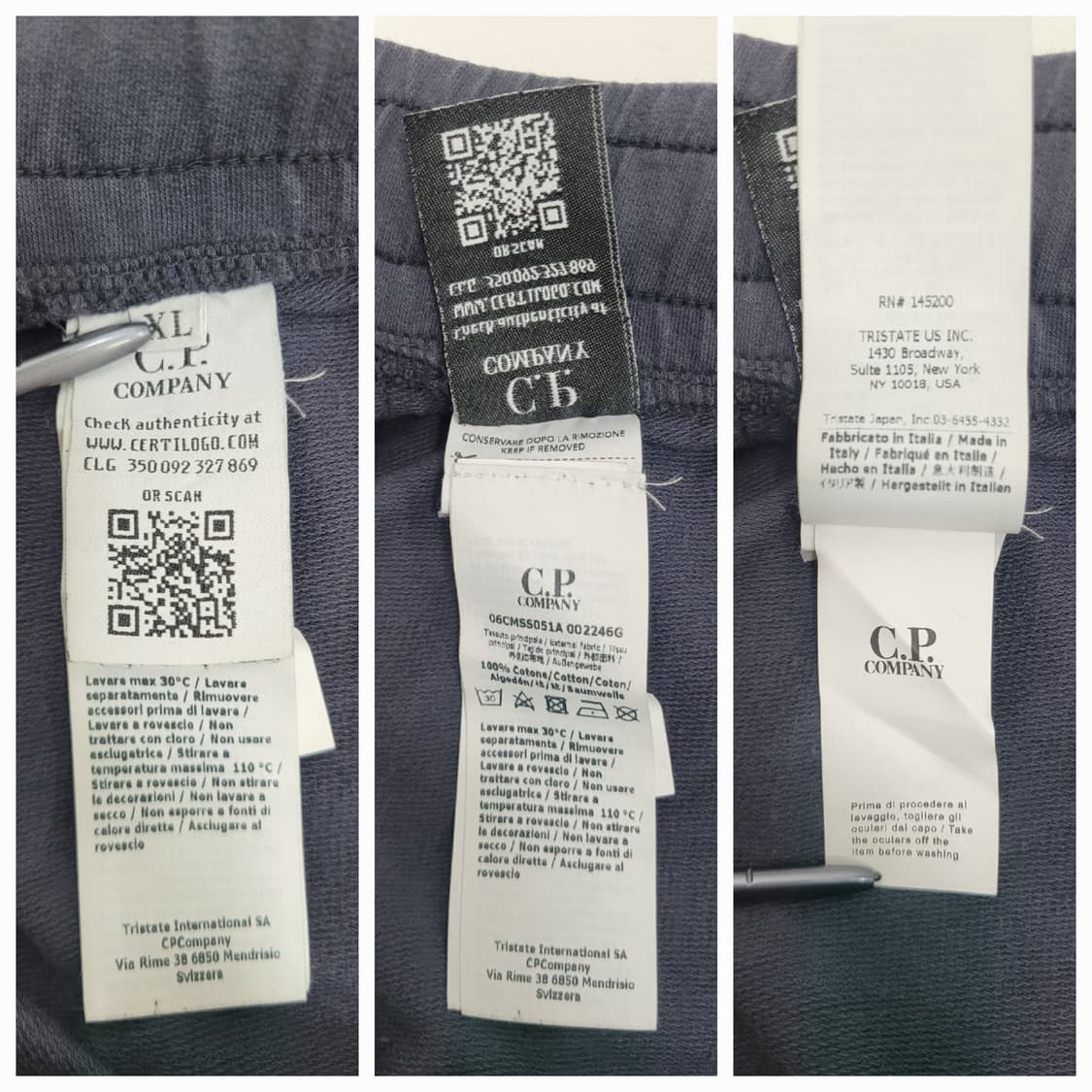 CP 컴퍼니 코튼 카고 쇼츠 반바지 / 남 XL 다크네이비
 상품이미지8