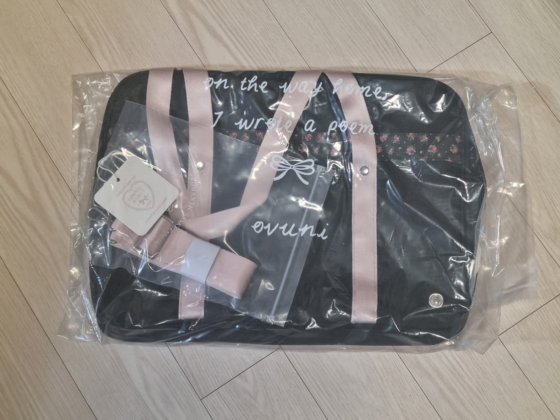 편택포) ovuni 오부니 블랙 스쿨백/가방 미개봉 새상품 상품이미지6