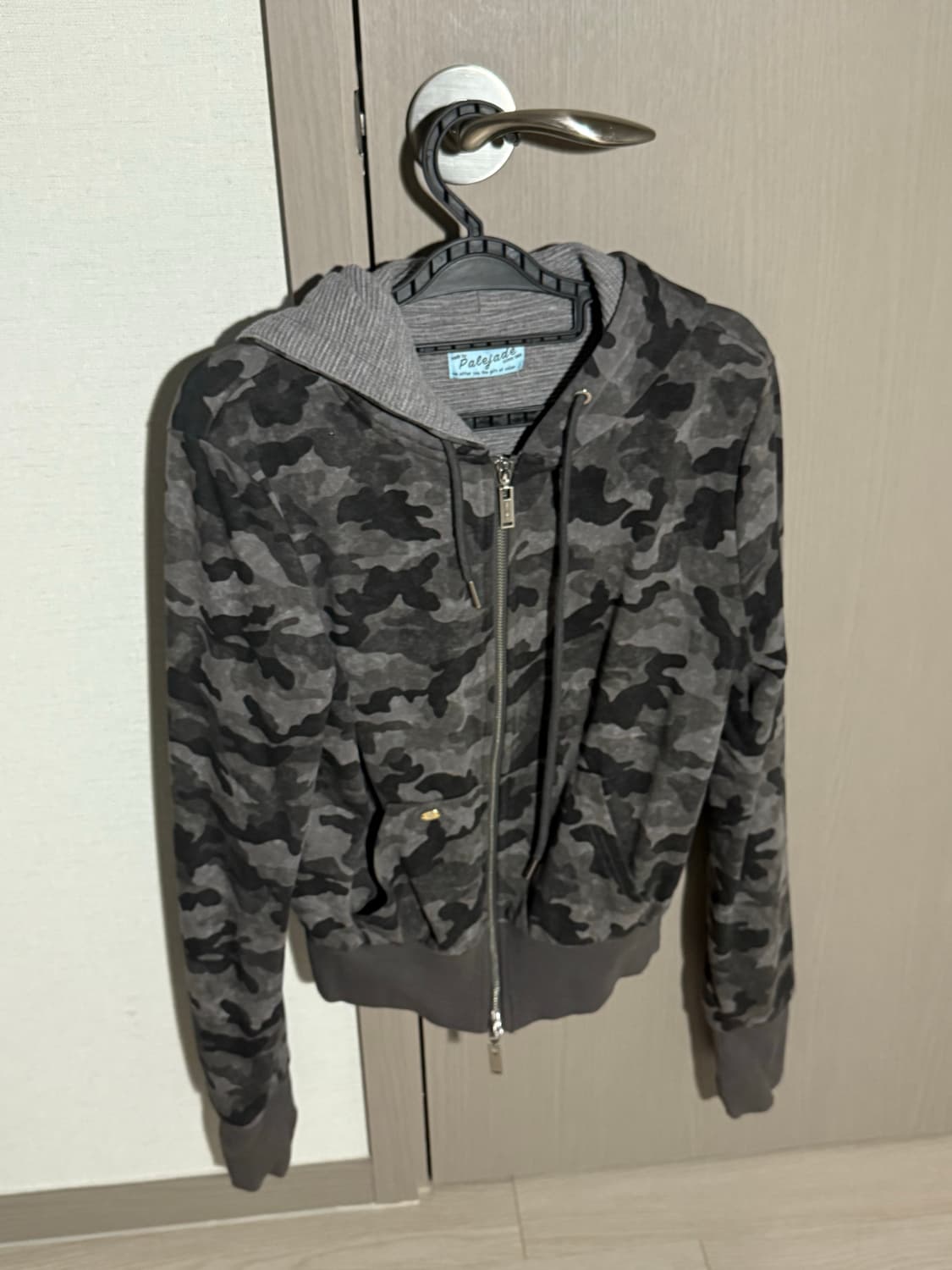 페일제이드 카모 후드집업 차콜 2사이즈 상품이미지1