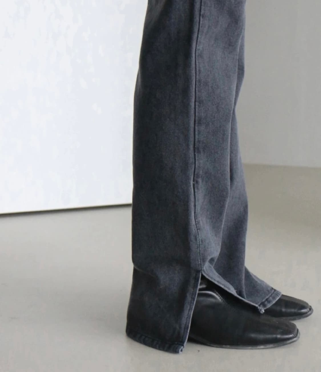 흑청일자팬츠m 상품이미지8