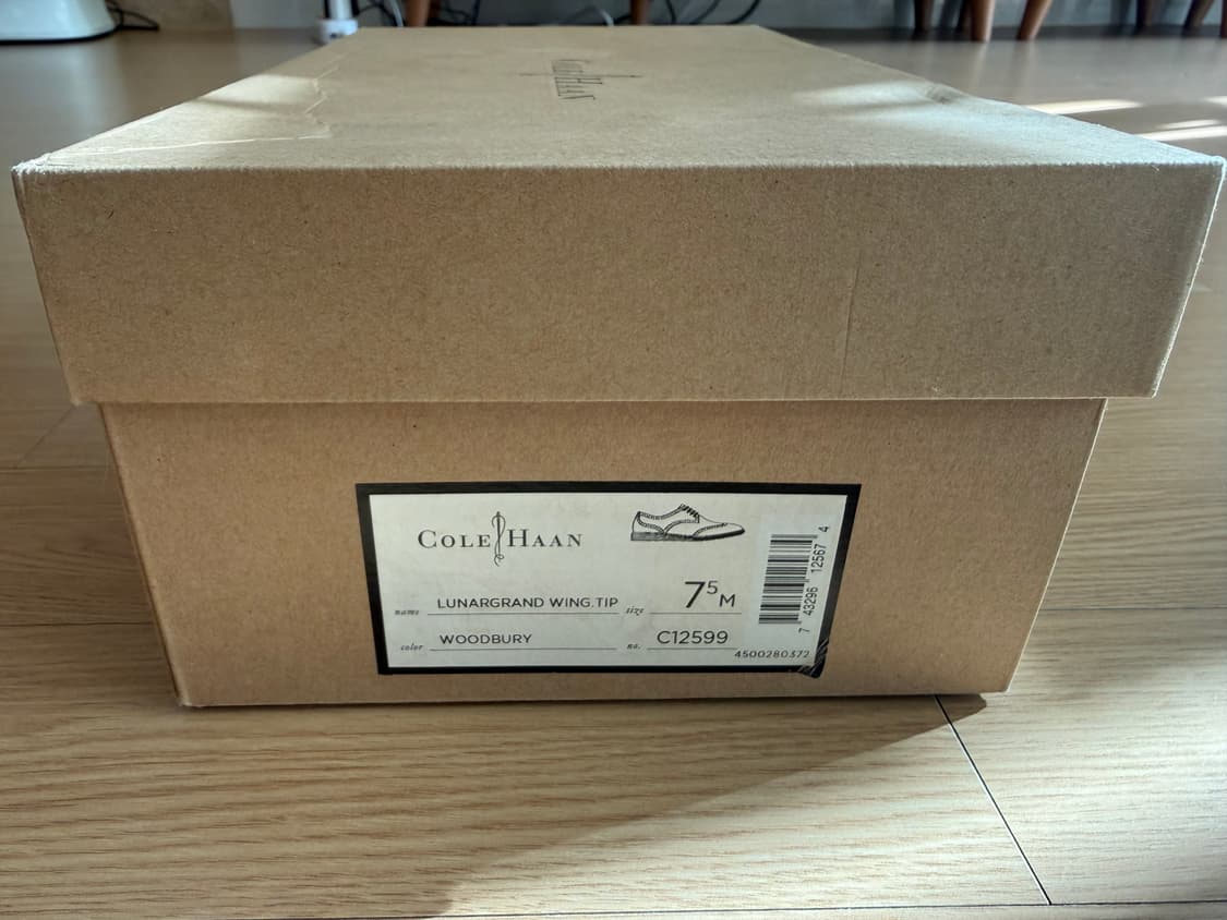 콜한 윙팁 브라운 260-265 상품이미지6