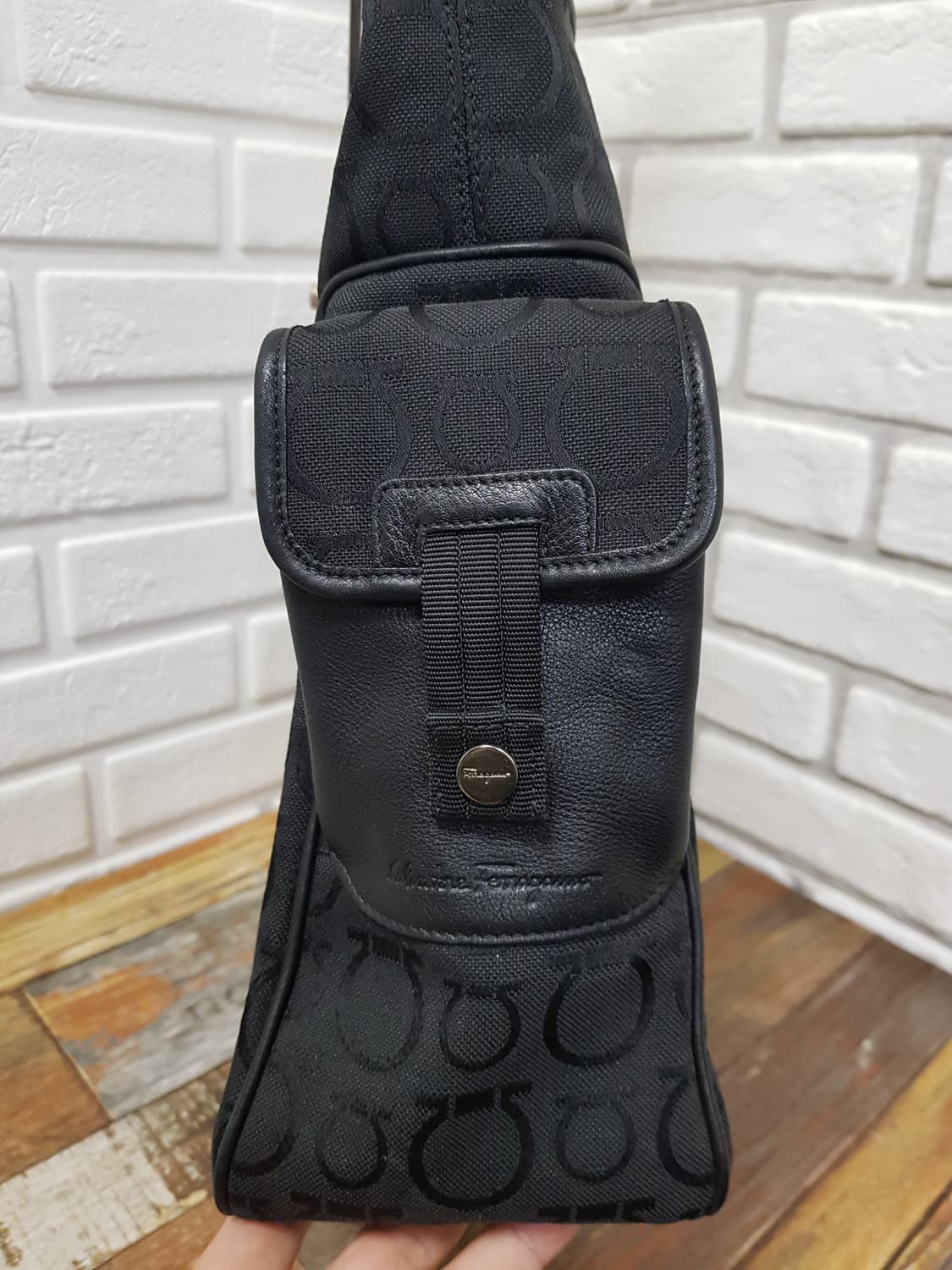 [정품] 페라가모 멀티 간치니 숄더백 블랙 상품이미지4