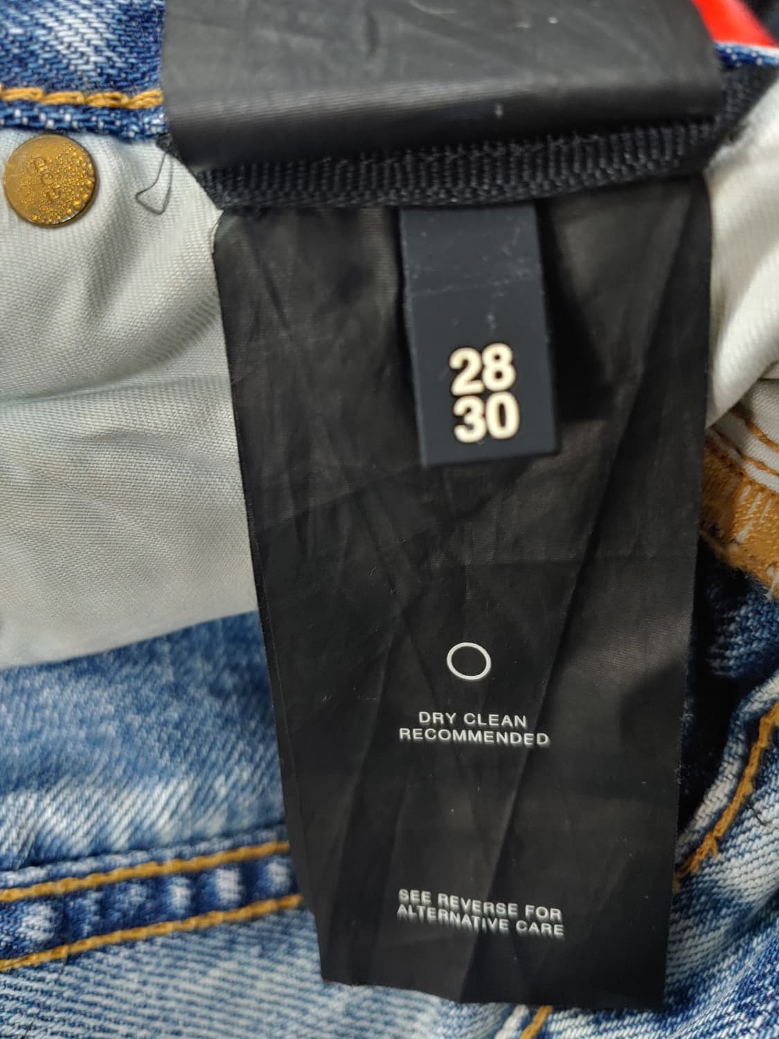 피어오브갓 6th 콜렉션 리버스 데님 팬츠 28 상품이미지8