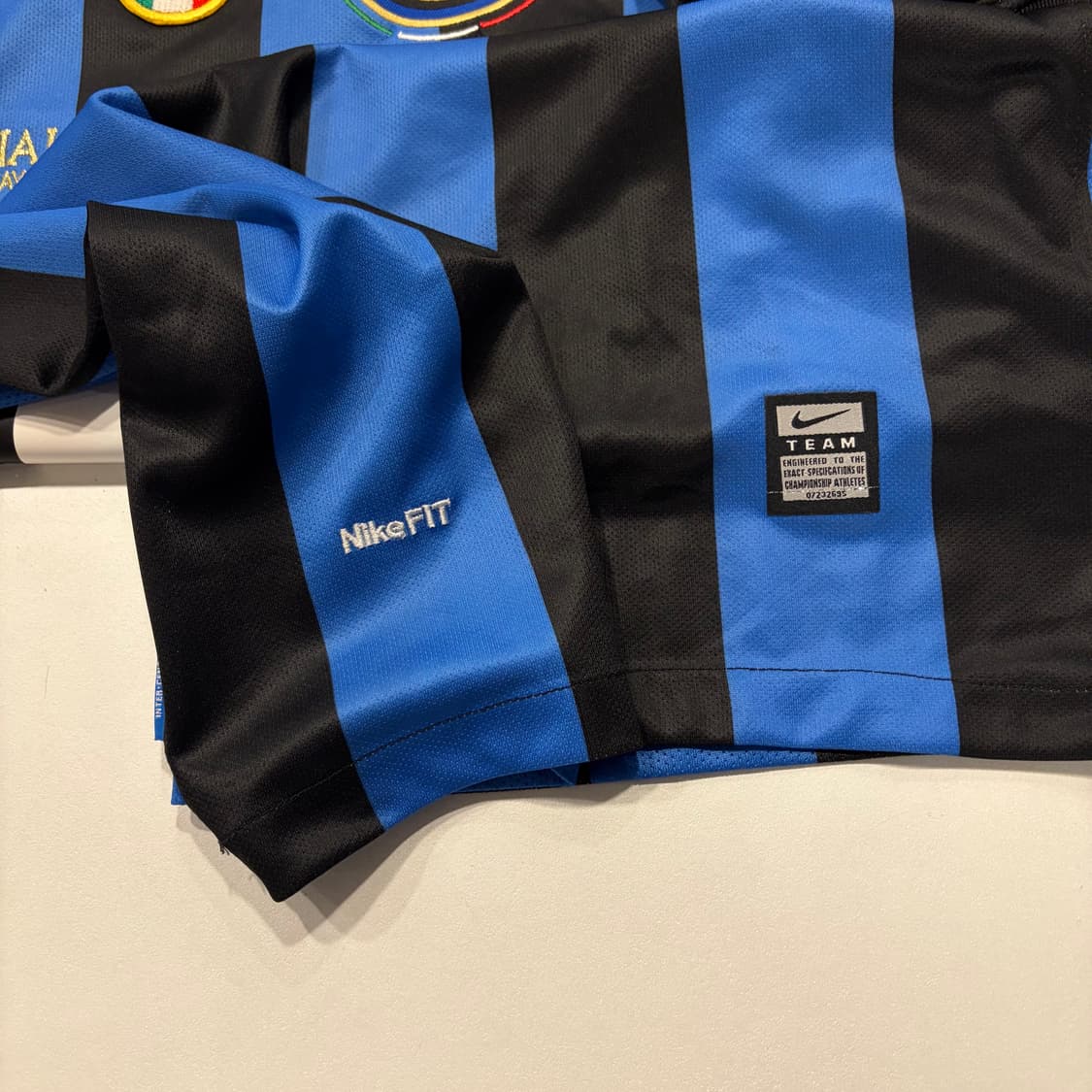 [M] 나이키 09-10 인터밀란 유니폼 반팔 블루 D397 상품이미지7