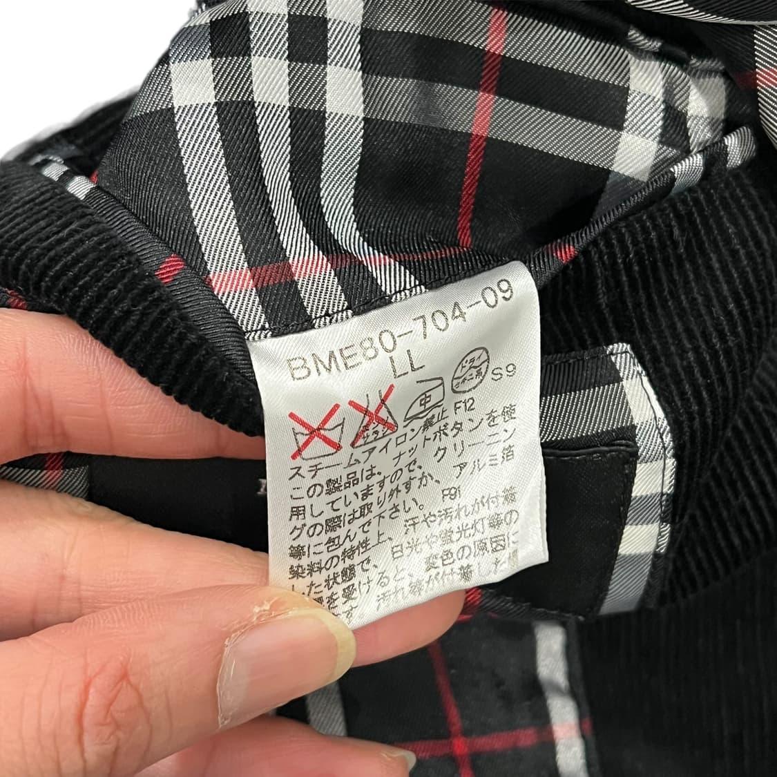 버버리 블랙라벨 코듀로이 블레이저 s07880 상품이미지8