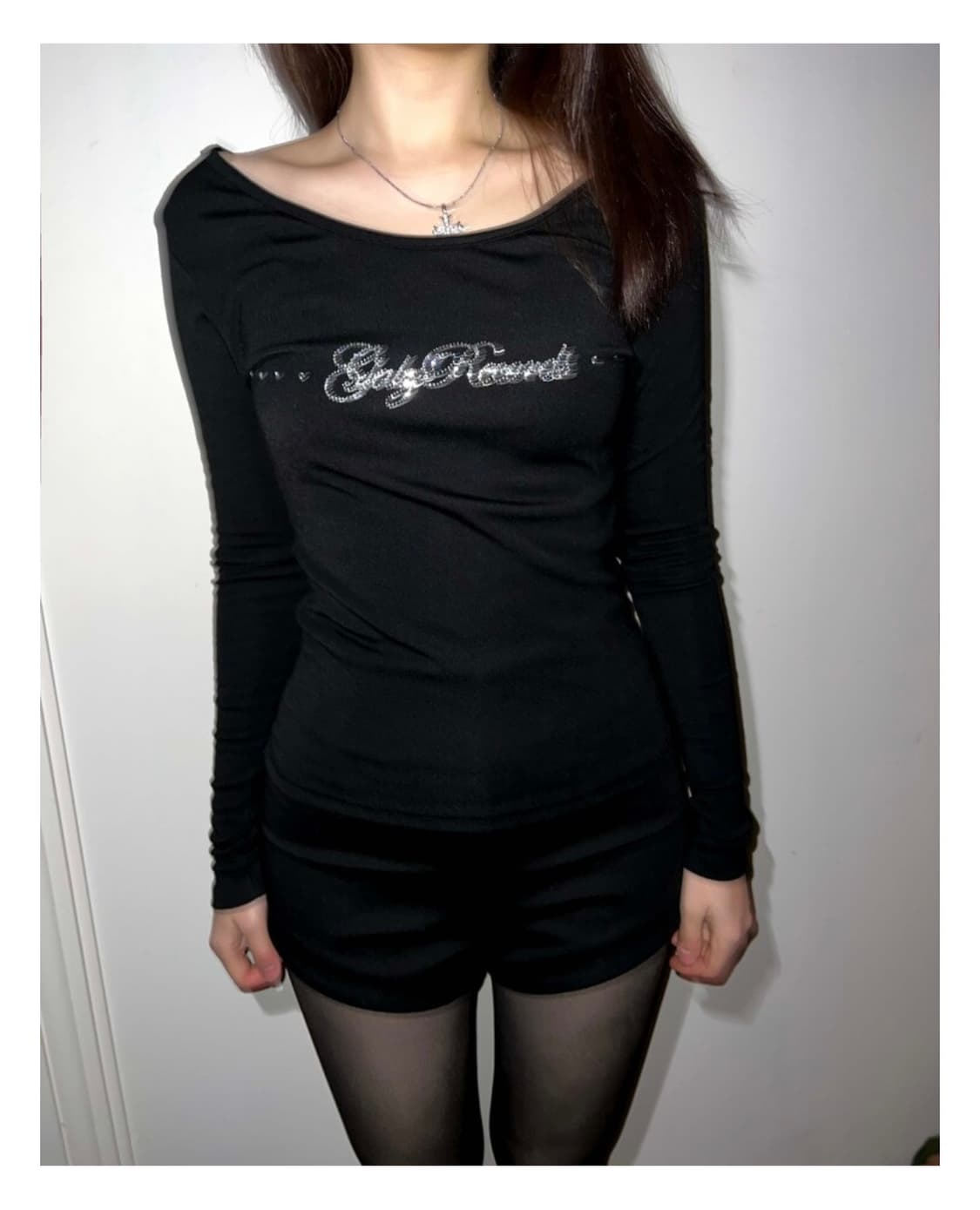 galzrecords 걸즈레코드 글로우 브러시드 티 상품이미지1