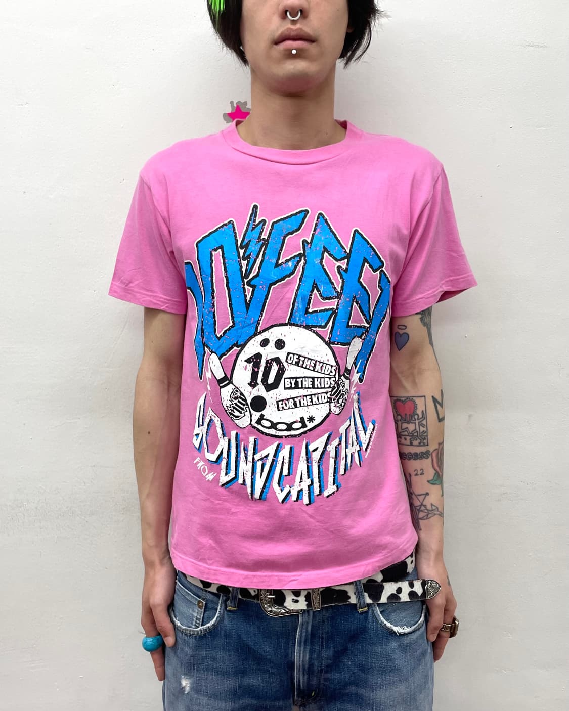 Bowling bound pink t-shirt  상품이미지1