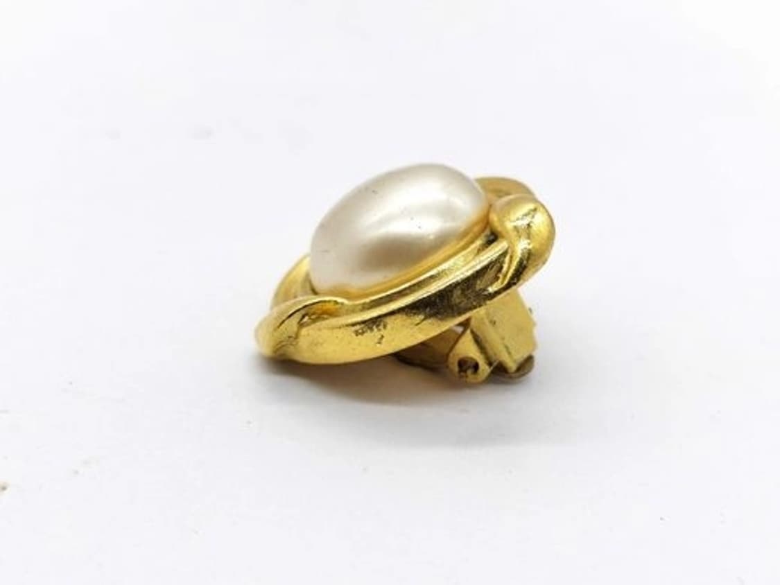  [예약] 샤넬(CHANEL) 93/P 아카이브 펄 이어링 / 빈티지 골 상품이미지3