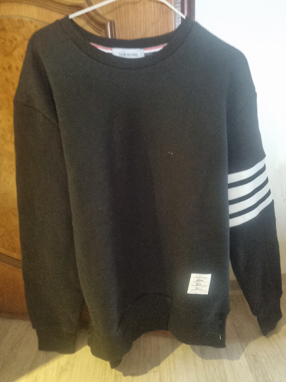 톰브라운기모 맨투맨블랙.  .  M/XL 상품이미지1