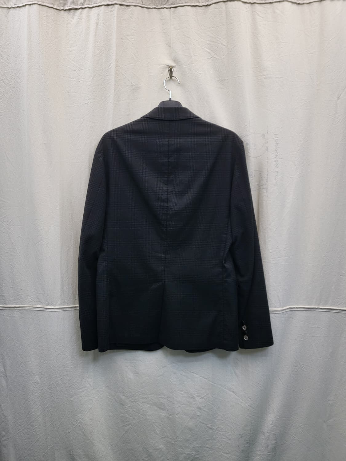 John Varvatos 남성 체크 블레이저 상품이미지2