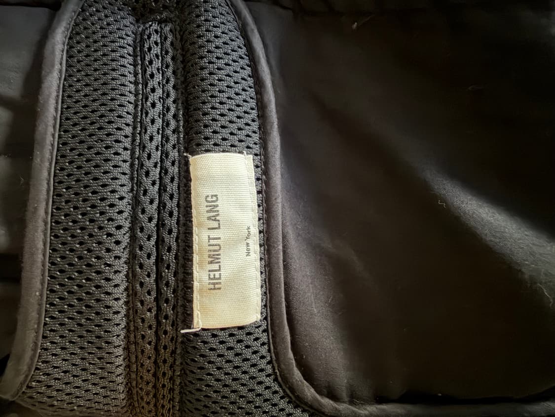 헬무트 랭 하이넥 모토 자켓 상품이미지7