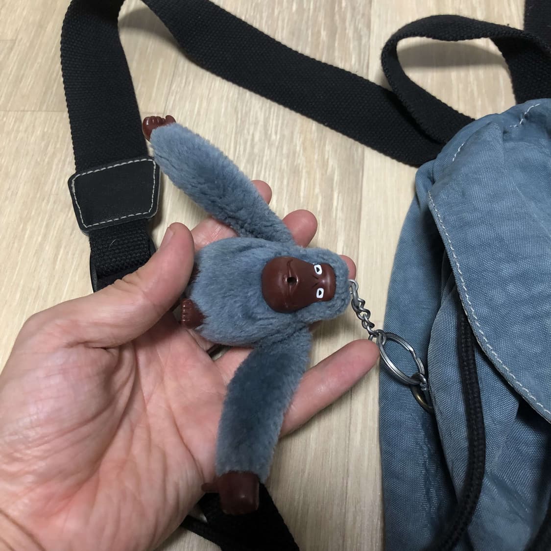 (ONE SIZE) 키플링 KIPLING Y2K 복조리 블루 키플링 백팩 상품이미지3