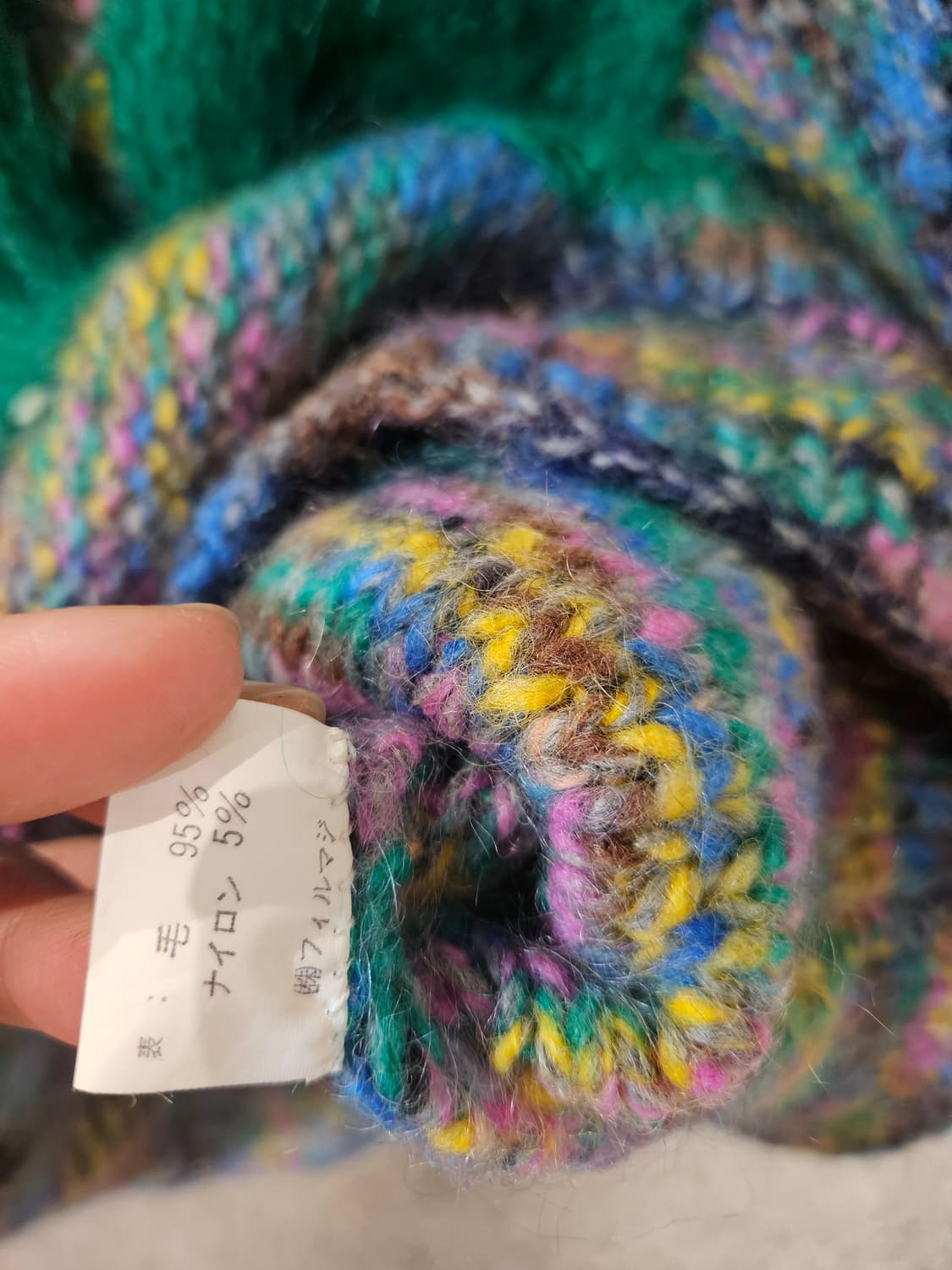 Hand made 플라워 니트 스웨터 상품이미지8