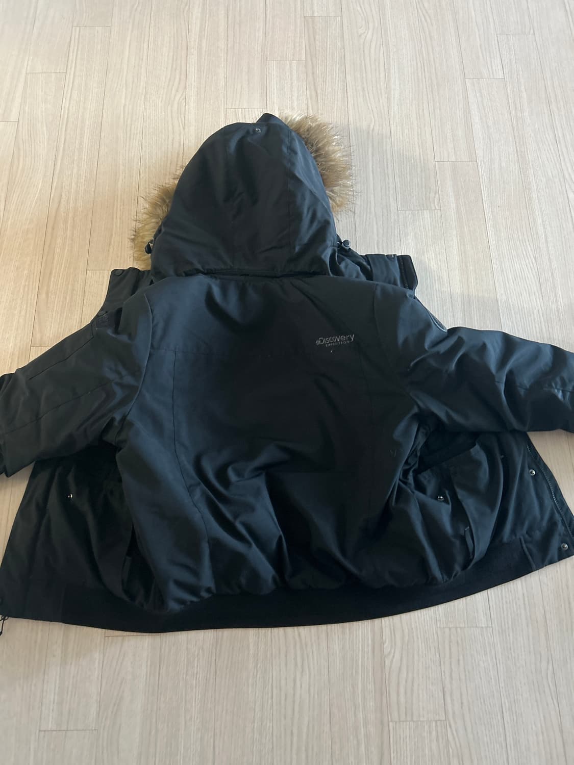 디스커버리 패딩 블랙 95 상품이미지4